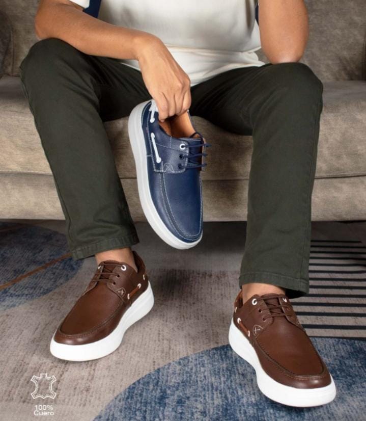 Zapatillas Top Sider 100% Cuero Ultralivianas y Elegantes