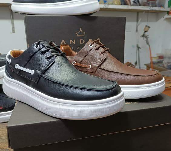 Zapatillas Top Sider 100% Cuero Ultralivianas y Elegantes